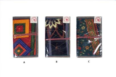 Handmade Paper Book With Fabric Cover
