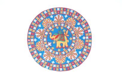 Kutch Embroidered Cushion Covers - Round - Set of 2