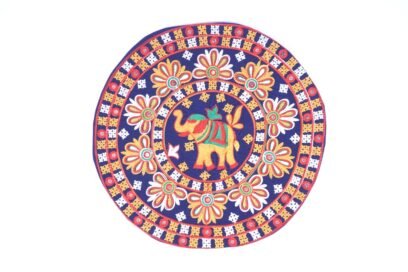 Kutch Embroidered Cushion Covers - Round - Set of 2